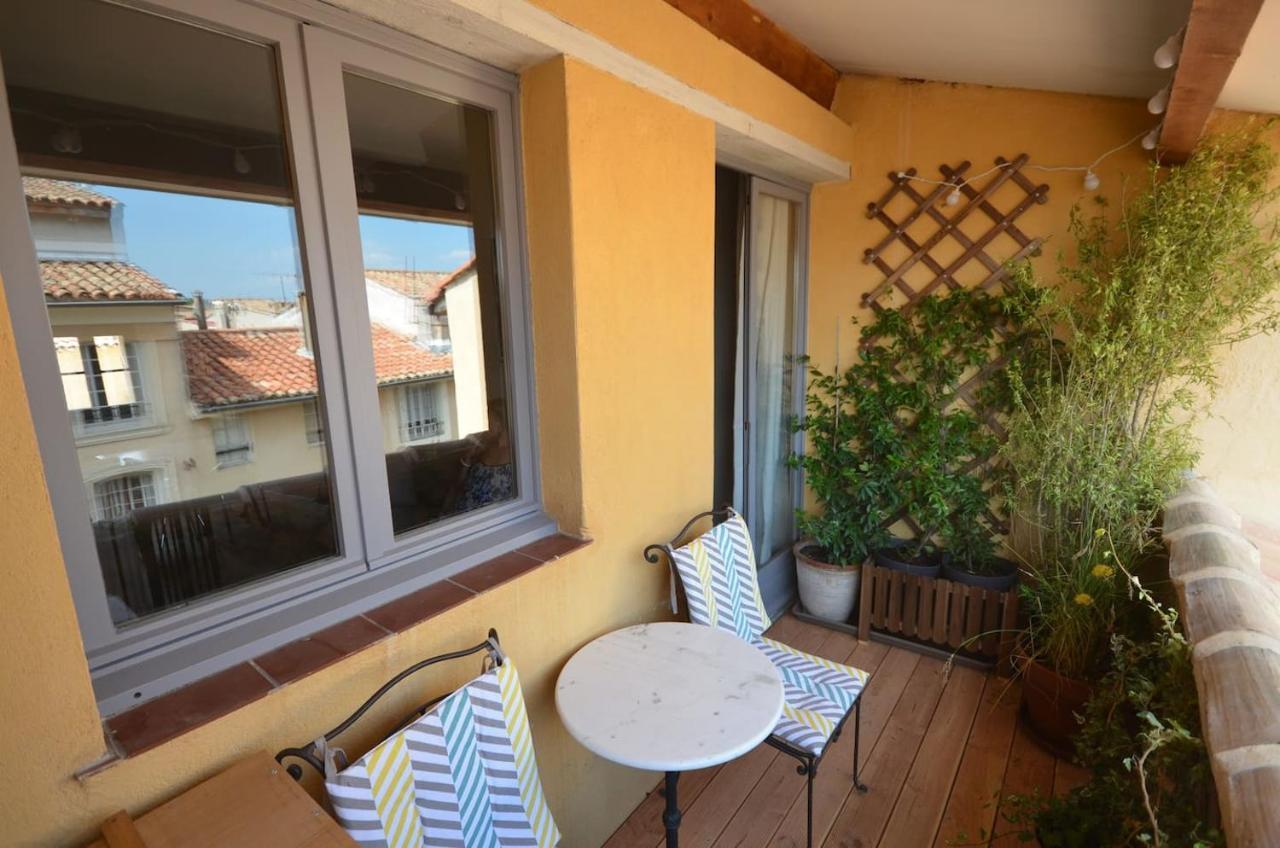 Le Dix Duplex Historical Center Balcony With View And Air Conditioning آيكس أومبروفينس المظهر الخارجي الصورة